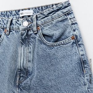 NWT Zara Mom Fit Jeans